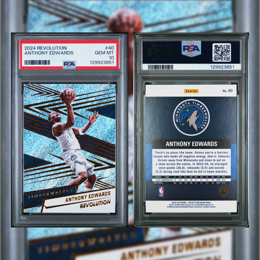 2024 Anthony Edwards #40 PSA 10 129923851