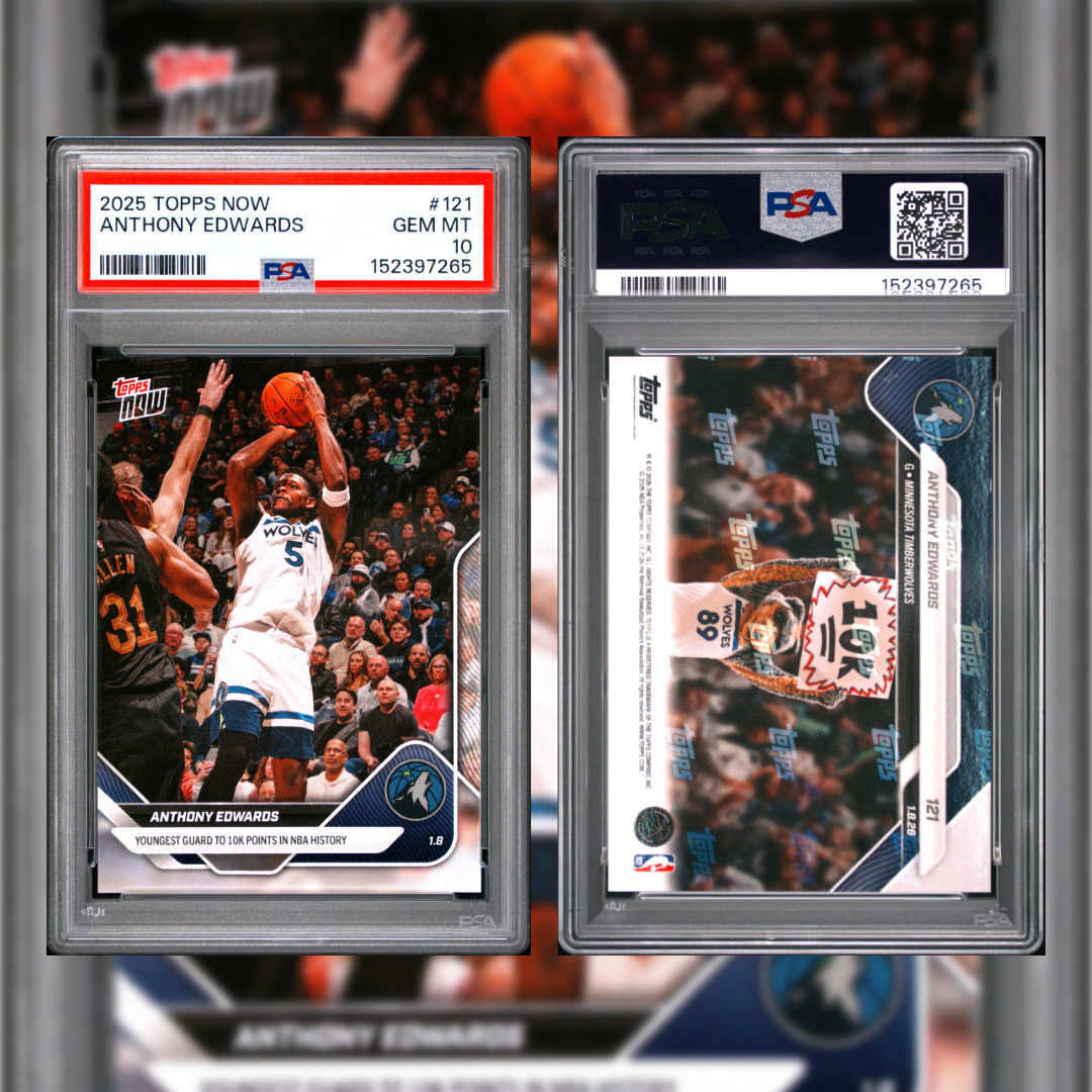 2025 Anthony Edwards #121 PSA 10 152397265