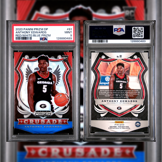 2020 Anthony Edwards #81 PSA 9 128880489