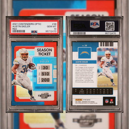 2021 Austin Ekeler #38 PSA 10 95712470