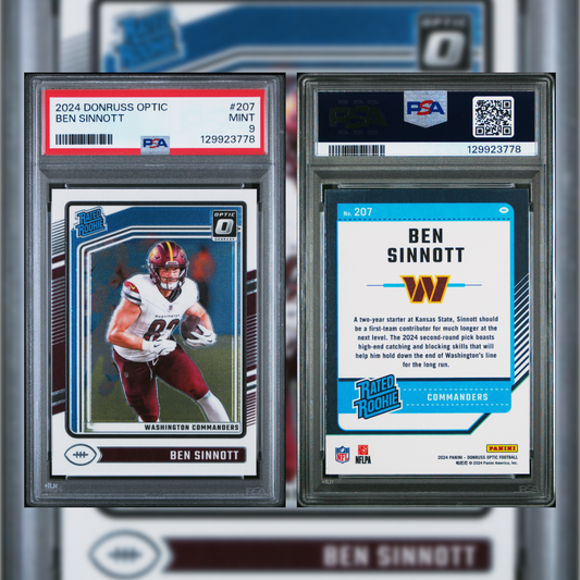 2024 Ben Sinnott #207 PSA 9 129923778