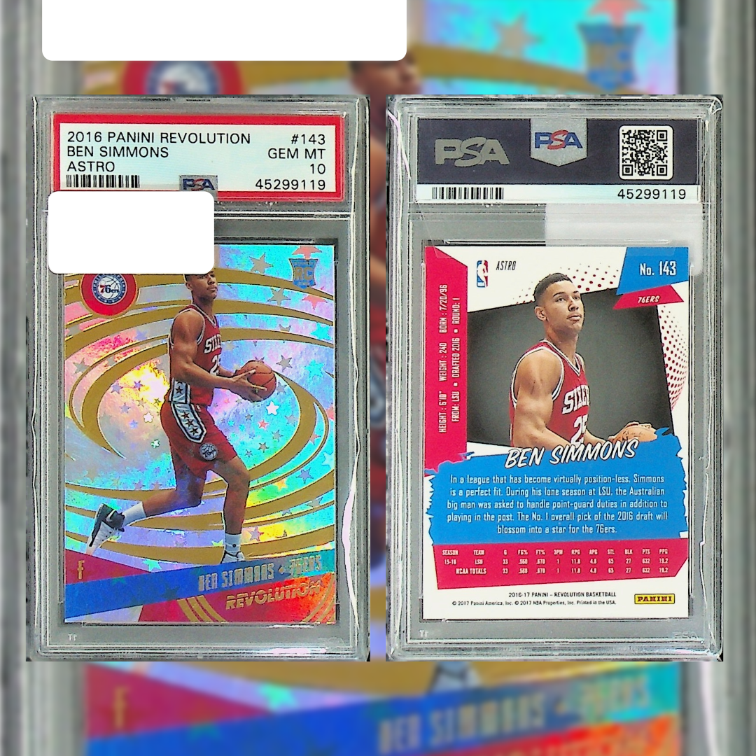 2016 Ben Simmons #143 PSA 10 45299119