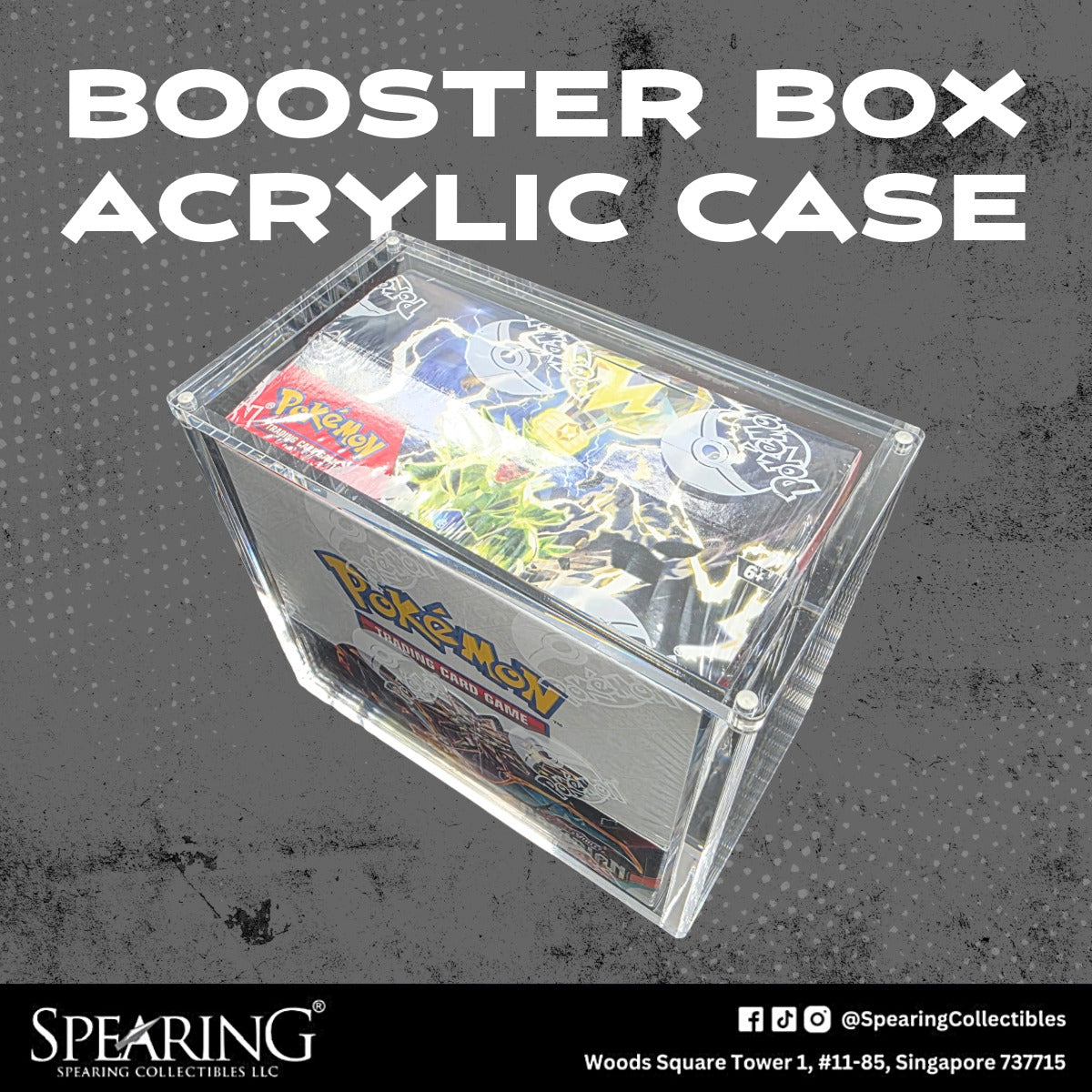 Booster Box Magnetic Acrylic Case