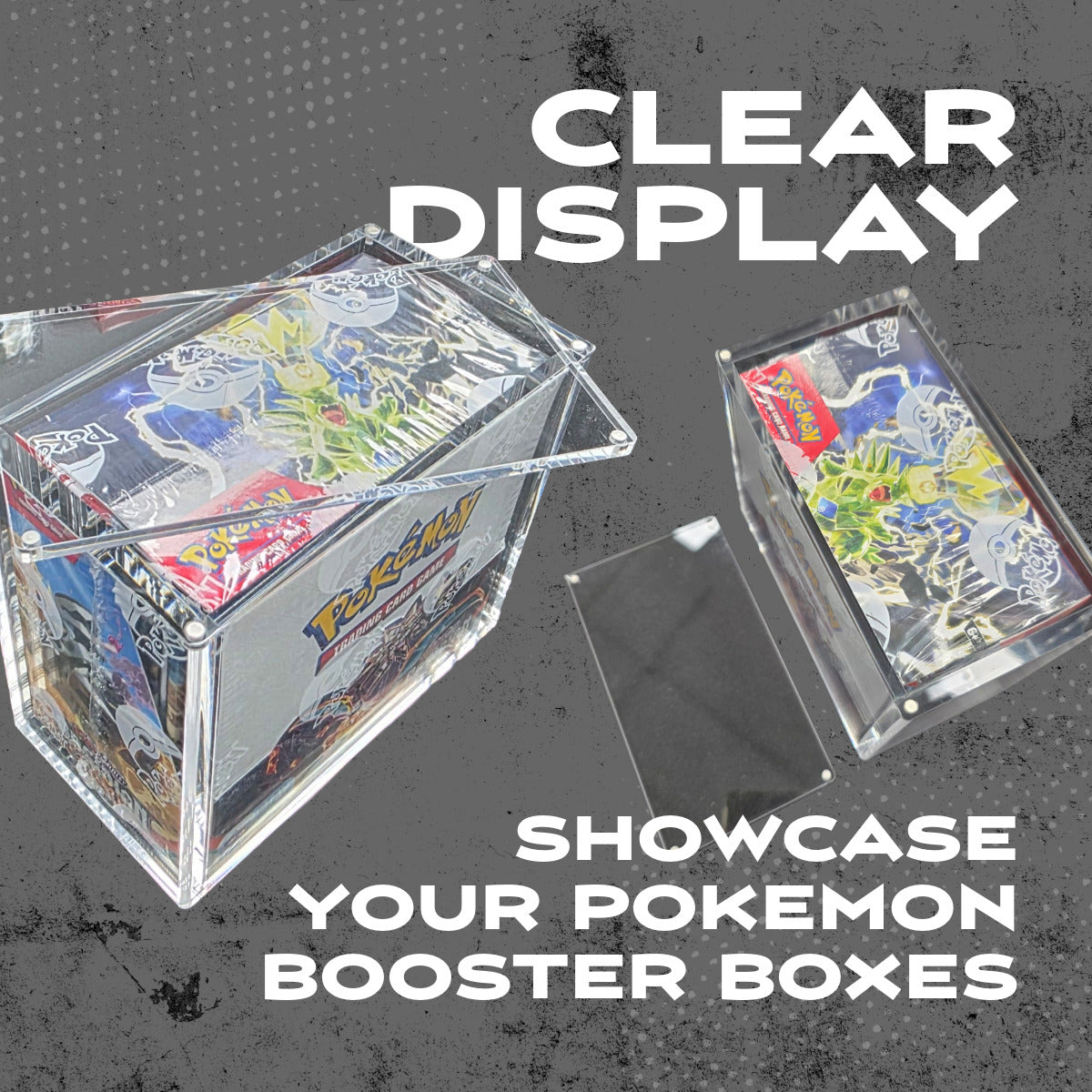 Booster Box Magnetic Acrylic Case