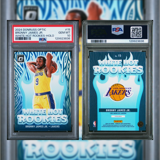2024 Bronny James Jr #15 PSA 10 129923836