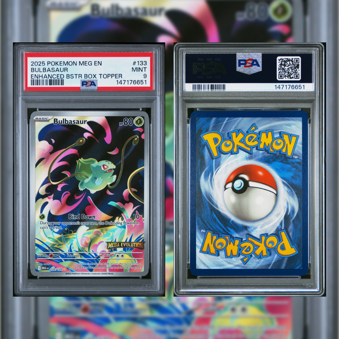 2025 Bulbasaur #133 PSA 9 147176651