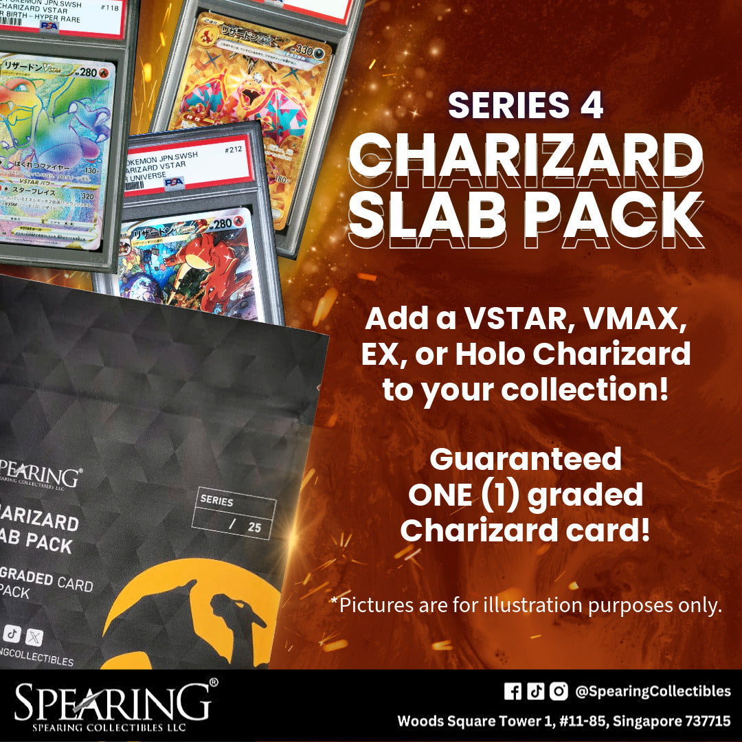 🔥Spearing Charizard Slab Pack - Series 4