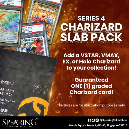 🔥Spearing Charizard Slab Pack - Series 4