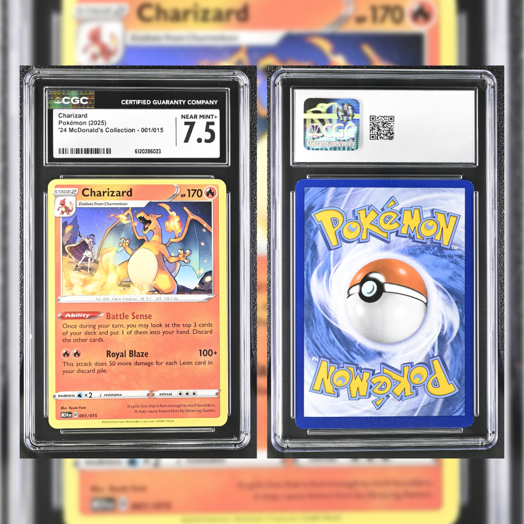 2025 Charizard #001 CGC 7.5 6120286023
