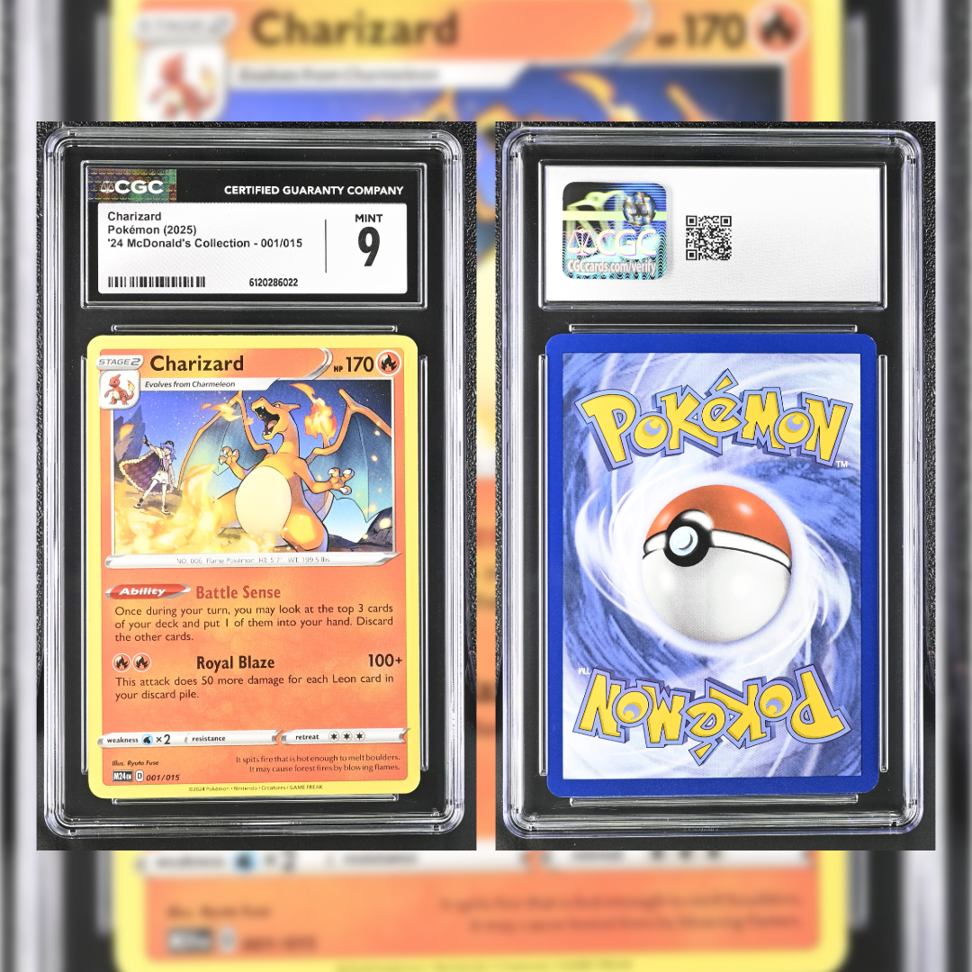 2025 Charizard #001 CGC 8.5 6120286026