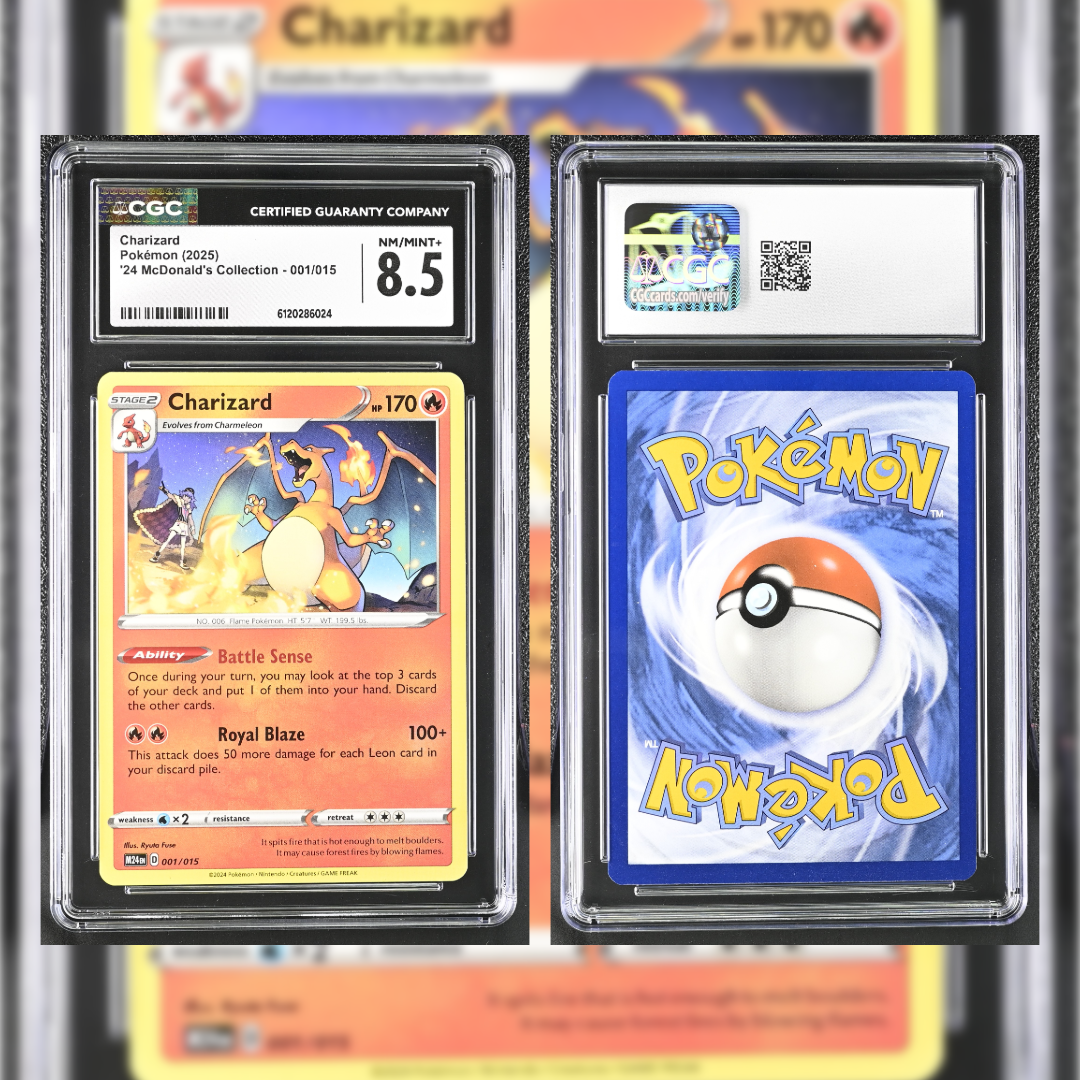 2025 Charizard #001 CGC 8.5 6120286024