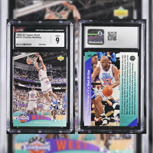 1992-93 Charles Barkley #435 CGC 9 1036319082