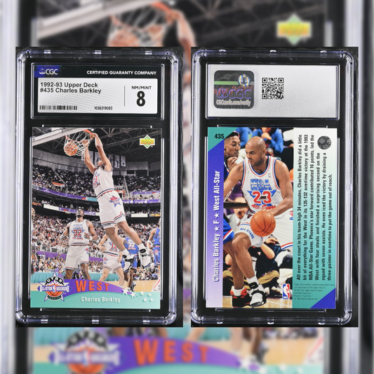 1992-93 Charles Barkley #435 CGC 8 1036319083