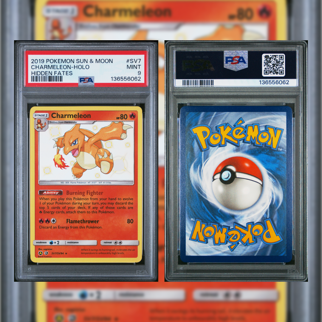2019 Charmeleon-Holo #SV7 PSA 9 136556062