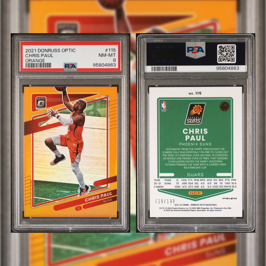 2021 Chris Paul #115 PSA 8 95804863