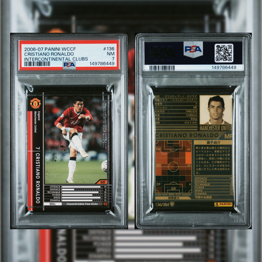 2006-07 Cristiano Ronaldo #136 PSA 7 149786449