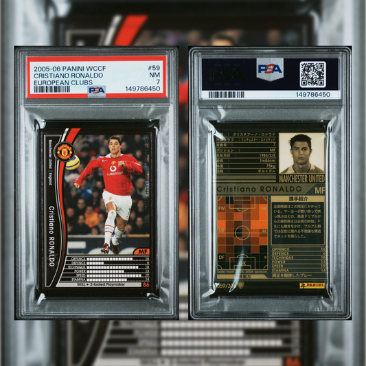 2005-06 Cristiano Ronaldo #59 PSA 7 149786450