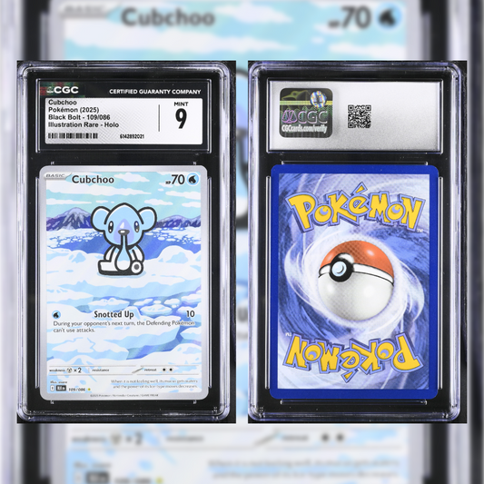 2025 Cubchoo #109 CGC 9 6142892021