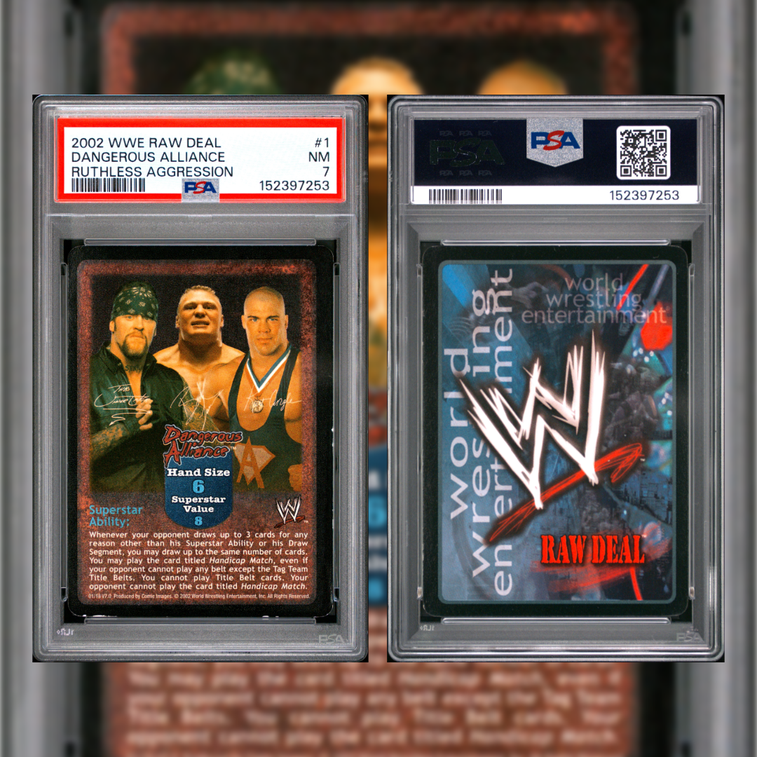 2002 Dangerous Alliance #1 PSA 7 152397253
