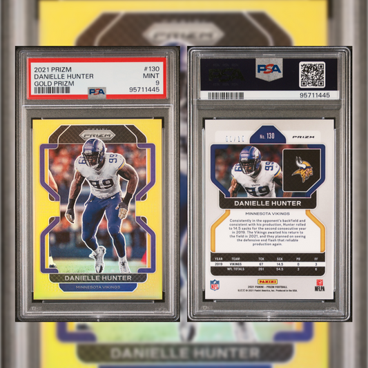 2021 Danielle Hunter #130 PSA 9 95711445