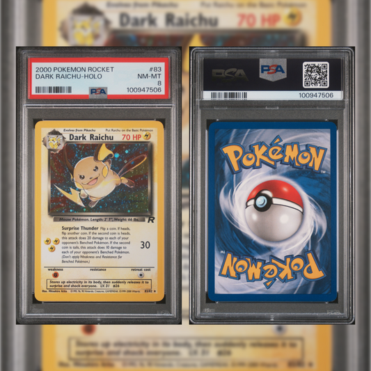 2000 Dark Raichu-Holo #83 PSA 8 100947506