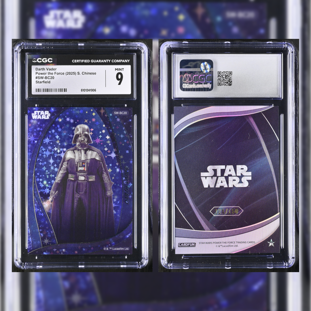 2025 Darth Vader #SW-BC20 CGC 9 6101241006