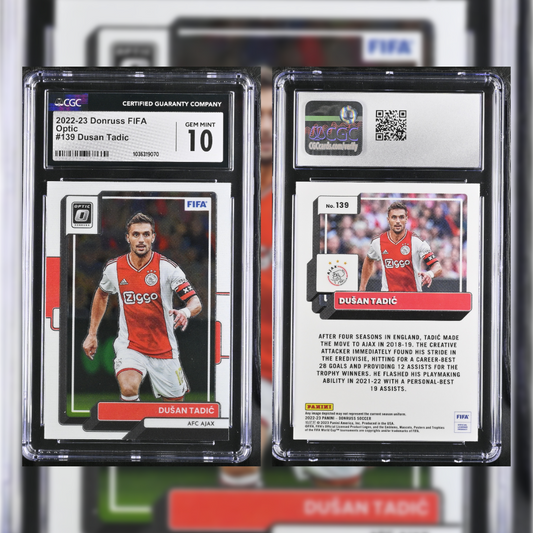2022-23 Dusan Tadic #139 CGC GEM MINT 10 1036319070