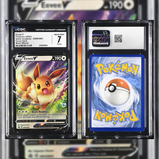 2022 Eevee V #SWSH065 CGC 7 6156248004