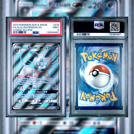 2019 FA/Alolan Persian GX #219 PSA 9 118364487