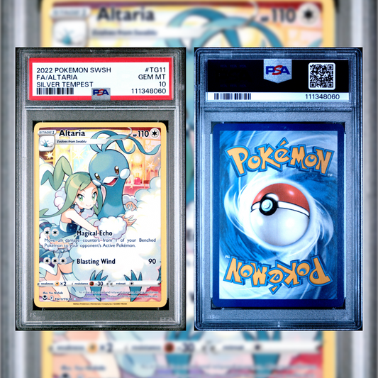 2022 FA/Altaria #TG11 PSA 10 111348060