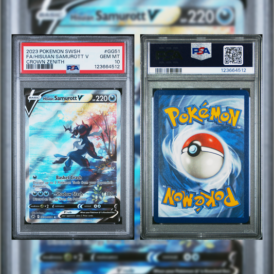 2023 FA/Hisuian Samurott V #GG51 PSA 10 123664512