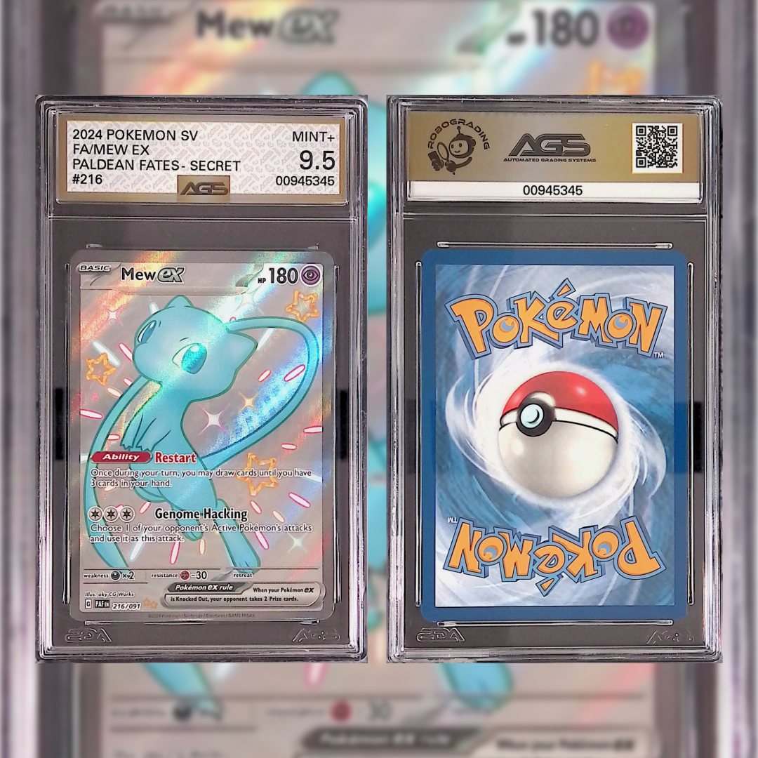 2024 FA/Mew ex #216 AGS MINT+ 9.5 00945345