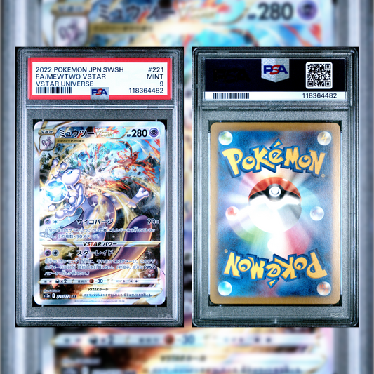 2022 Japanese FA/Mewtwo VSTAR #221 PSA 9 118364482