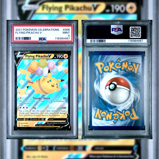 2021 Flying Pikachu V #006 PSA 9 118364467