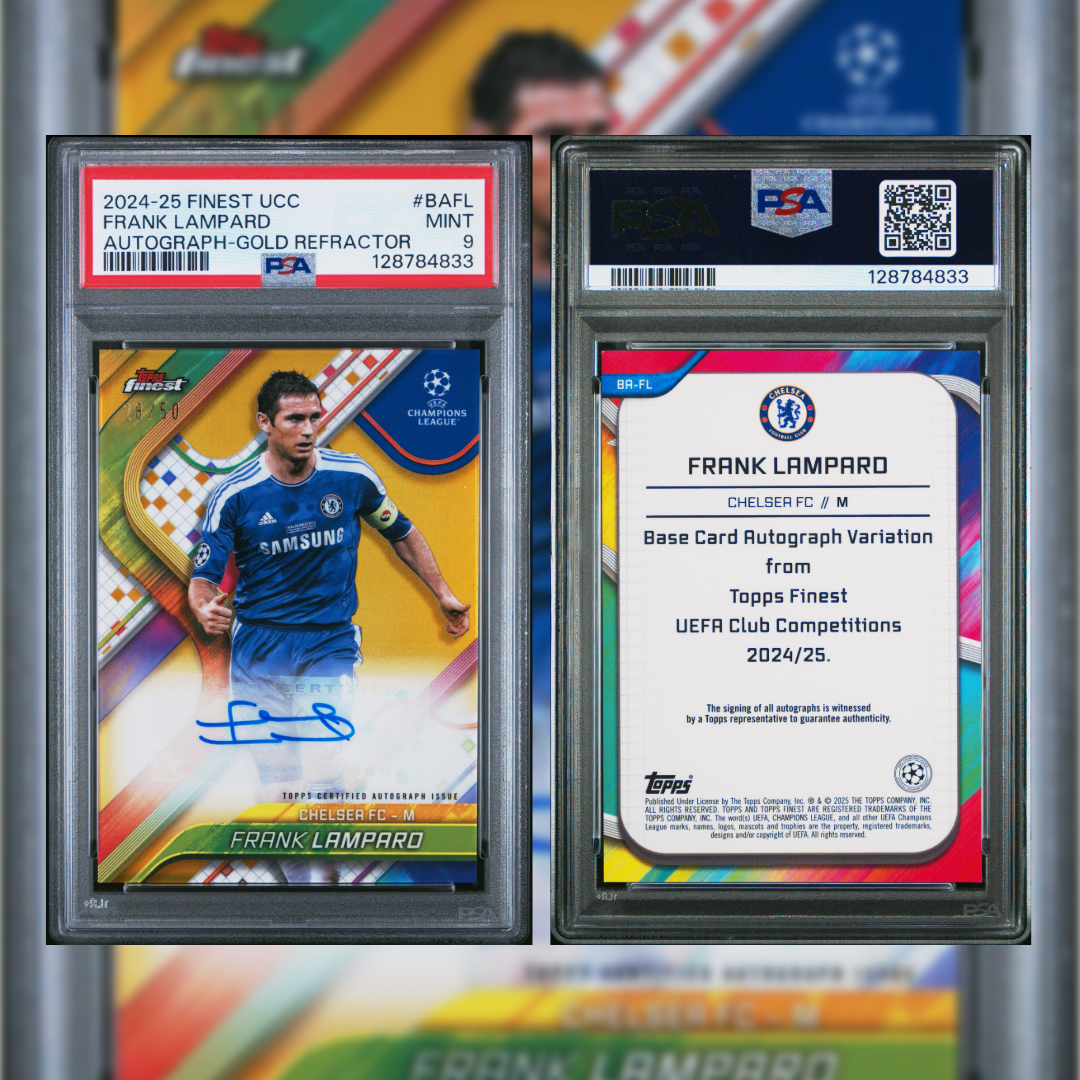 2024-25 Frank Lampard #BAFL PSA 9 128784833