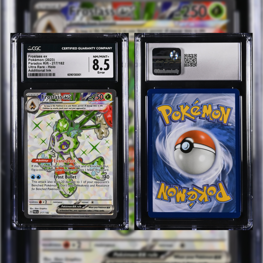 2023 Froslass ex #217 CGC 8.5 Error (Additional Ink) 6090130001