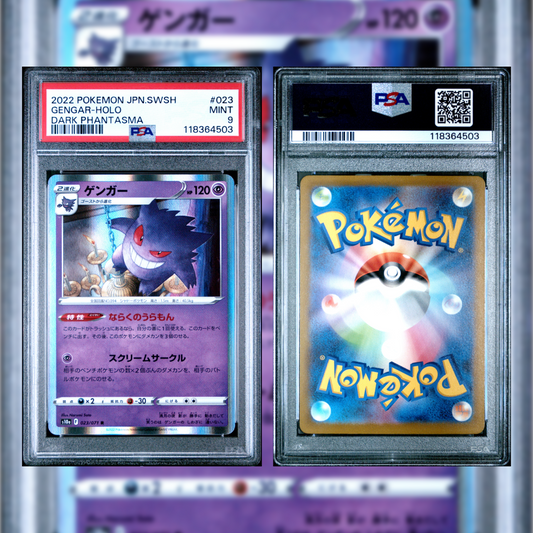 2022 Japanese Gengar-Holo #023 PSA 9 118364503
