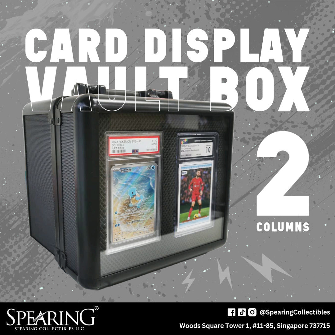 2 Column Card Display Box for Graded Cards (PSA, BGS, CGC, etc ...