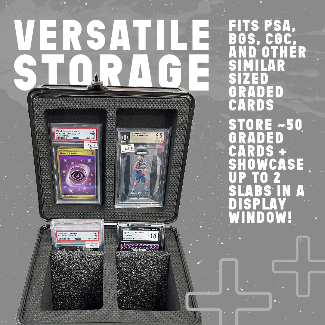 Internal Double Column Card 2 Column Card Display Box for Graded Cards (PSA, BGS, CGC, etc ...