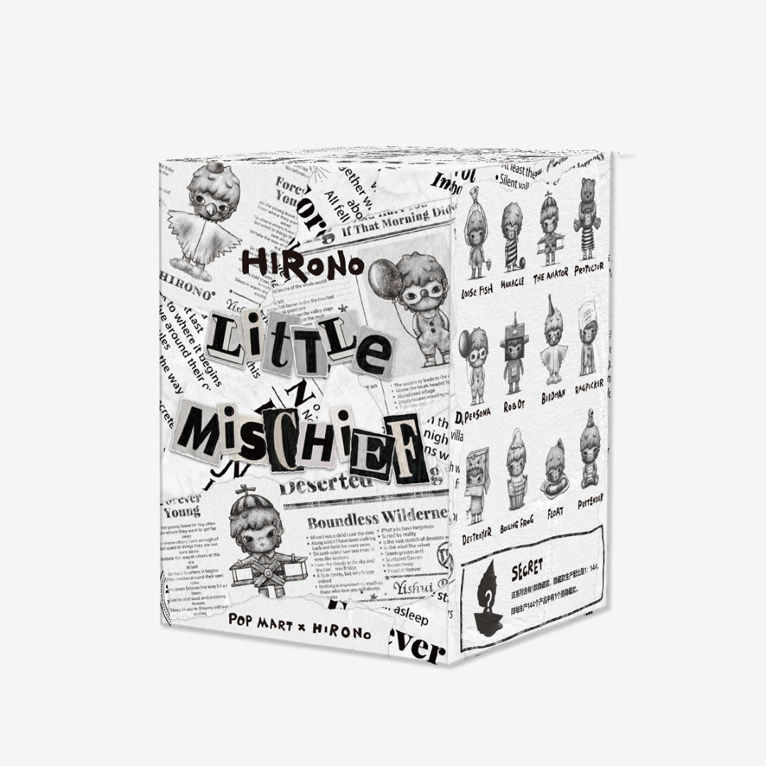 (OPENED INDIVIDUAL BOX ) POP MART Hirono Little Mischief Series Individual Box
