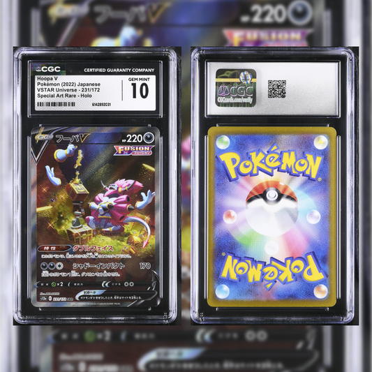 2022 Japanese Hoopa V #231 CGC GEM MINT 10 6142892031