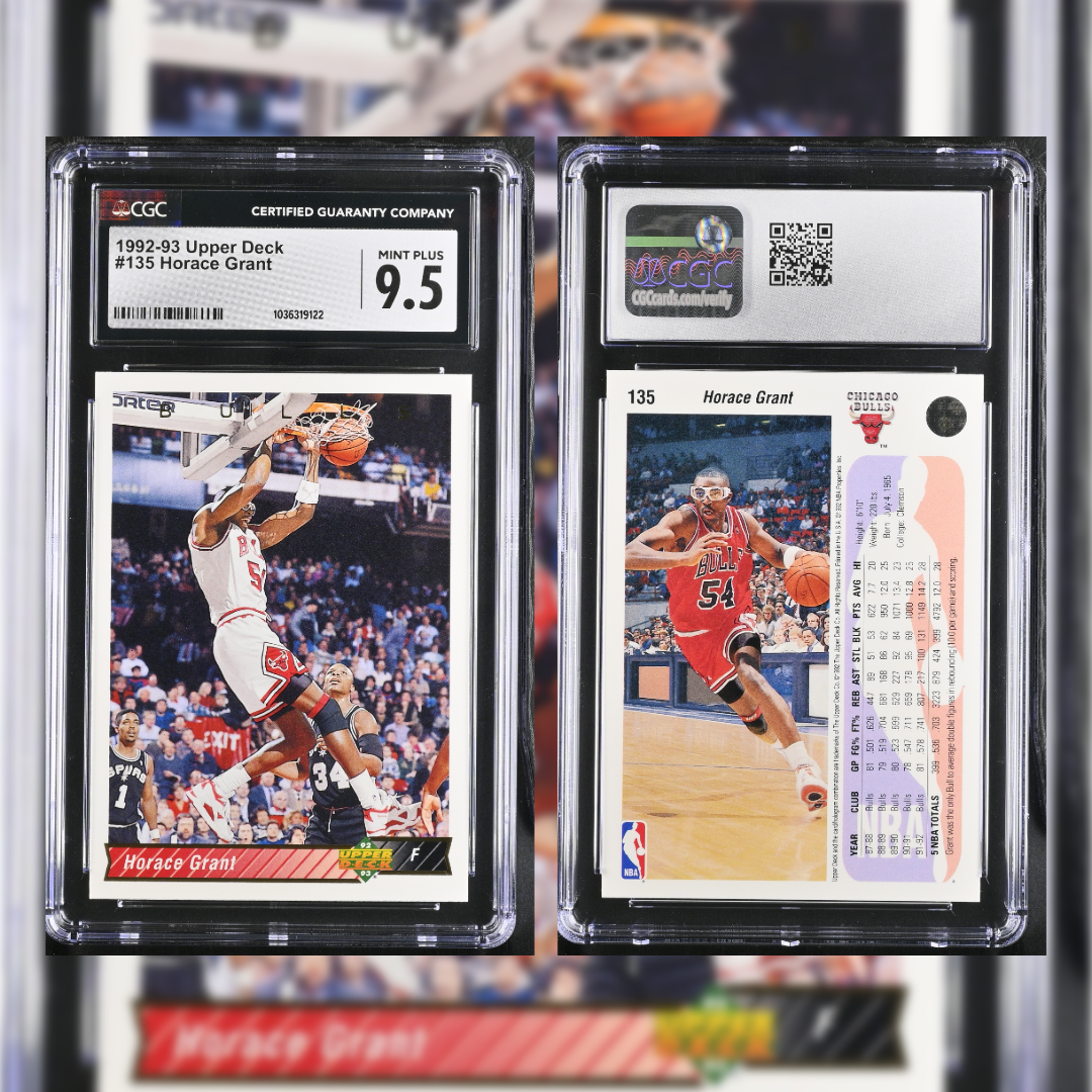 1992-93 Horace Grant #135 CGC 9.5 1036319122
