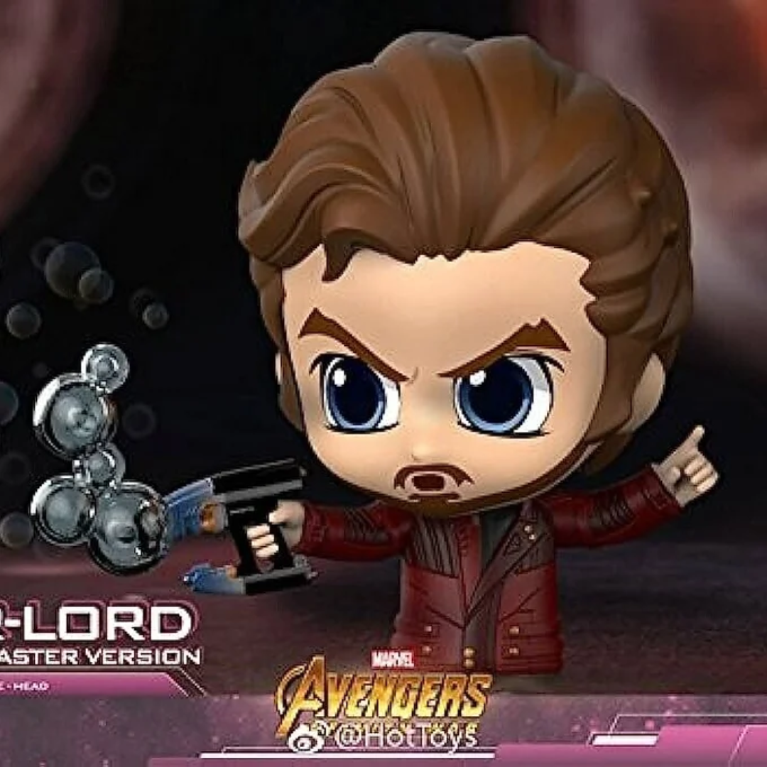 Hot Toys Avengers Infinity War Star-Lord Cosbaby (Bubble Blaster Version) COSB495