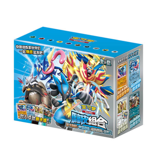 Pokemon TCG: Blue Lucario Box (Simplified Chinese)