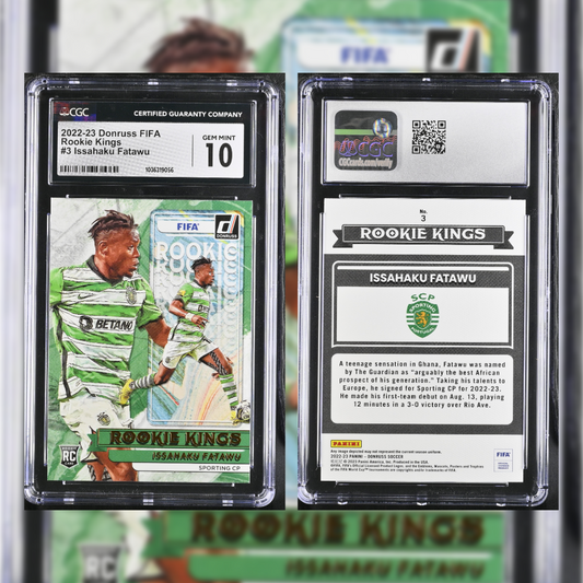 2022-23 Issahaku Fatawu #3 CGC GEM MINT 10 1036319056