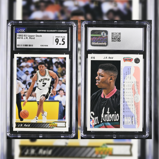 1992-93 J.R. Reid #416 CGC 9.5 1036319098