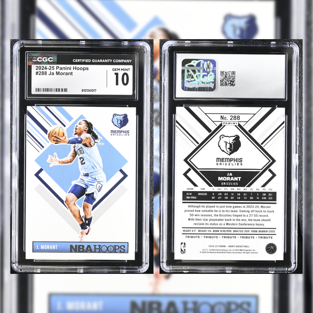 2024-25 Ja Morant #288 CGC GEM MINT 10 6101241017