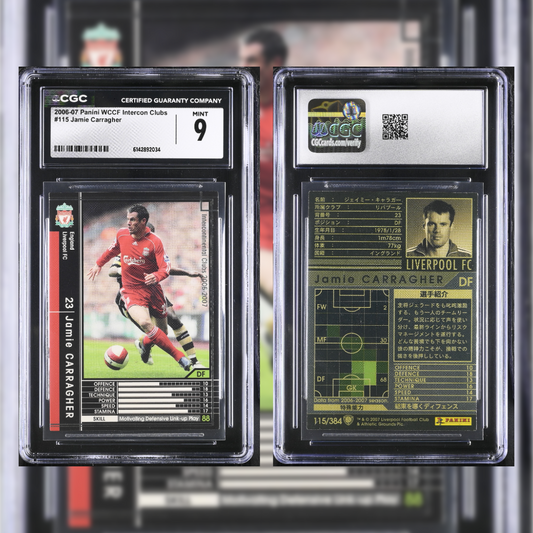 2006-07 Jamie Carragher #115 CGC 9 6142892034