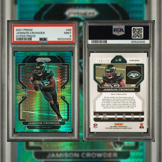 2021 Jamison Crowder #86 PSA 9 95520405