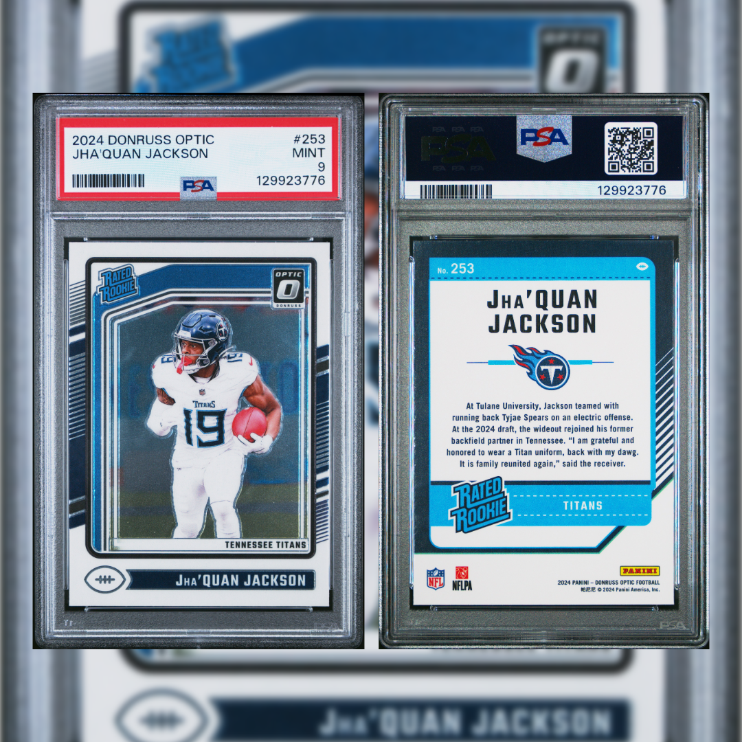 2024 Jha'Quan Jackson #253 PSA 9 129923776
